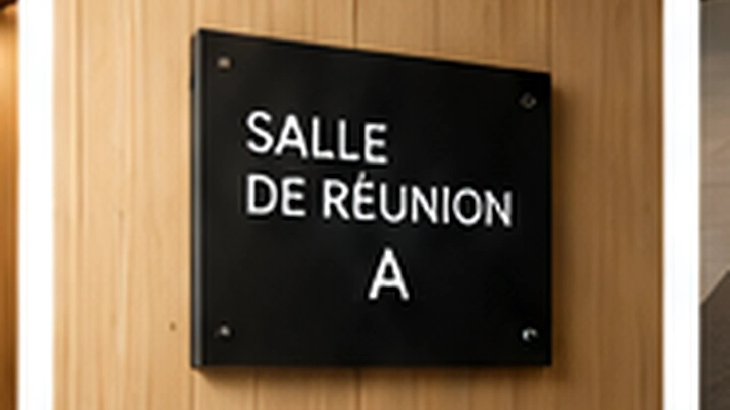 Plaques et pictogrammes