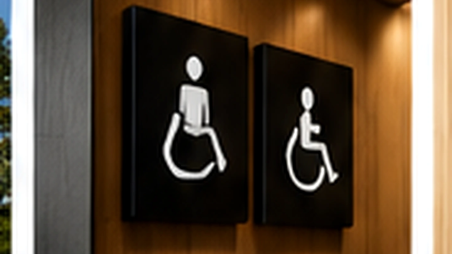 Signalétique de sécurité et d’accessibilité