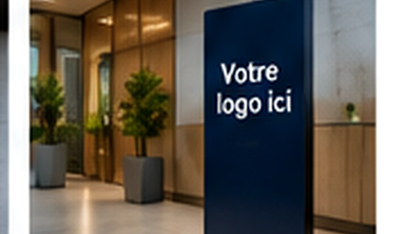 Totems et supports d’information